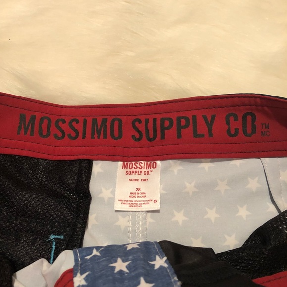 Mossimo American Flag Board Shorts - Picture 3 of 4